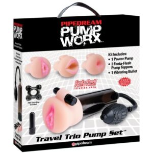 PUMP WORX TRAVEL TRIO PUMP SET - PUMP WORX